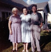 Della, Sallie, Ed Dorrough
Aug 1962